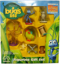 PVC Figurine Gift Set/ A Bug's Life / by Applause (1998)