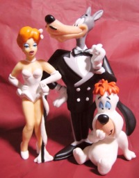PVC / Droopy , Wolf , Girl / by PAPO (France)