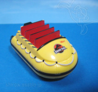 Pullback Toy Penny Racer CHORO-Q (Japan)/ Universal Studios Jurassic Park RIDE BOAT 